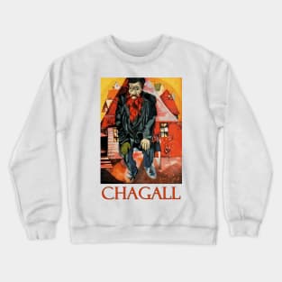 Red Jew (1915) by Marc Chagall Crewneck Sweatshirt